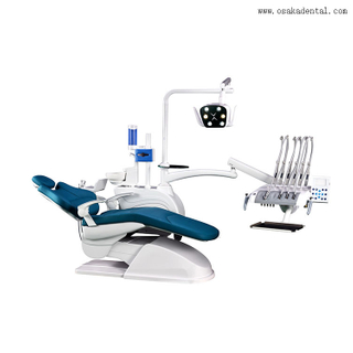 وحدة كرسي الأسنان عالية الجودة المثبتة على صينية علوية