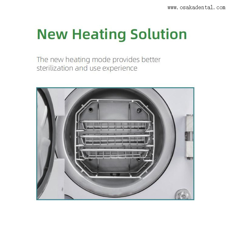 خزان مياه مفتوح من الفئة N الأوروبية شاشة ديجيتال 8L/12L جهاز تعقيم للأسنان لوحدة طب الأسنان 