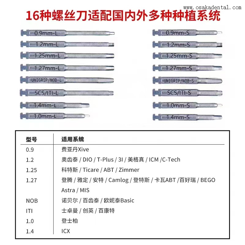 مفتاح زرع الأسنان الكهربائي