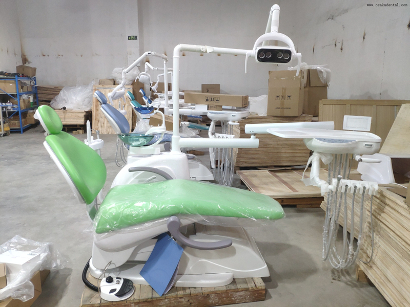 وحدة كراسي طب الأسنان شديدة التحمل ذات تصميم مريح للإجراءات السريرية المتقدمة