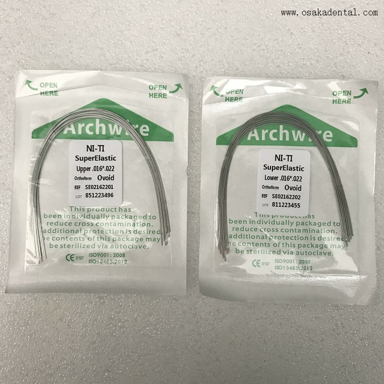 اكسسوارات تقويم الأسنان الأسنان السوبر مرنة Niti Archwire OSA-F709
