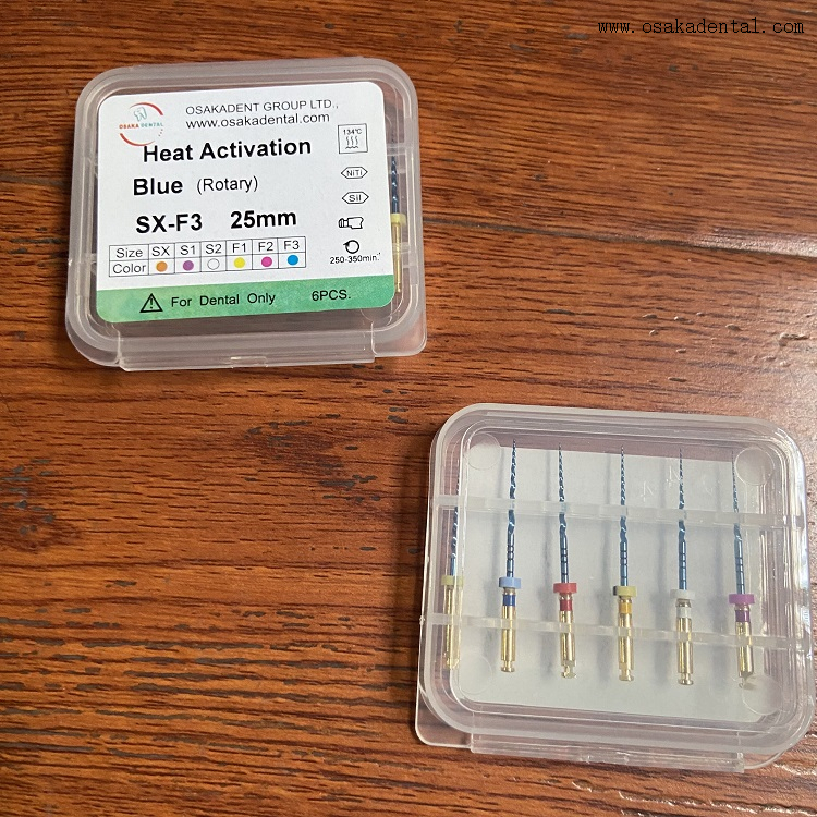 ملفات الأسنان الخاصة سوبر نيتي OSA-V- الأزرق