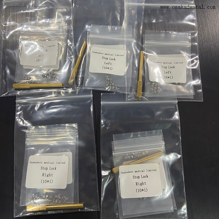 قفل إيقاف تقويم الأسنان يسار + يمين