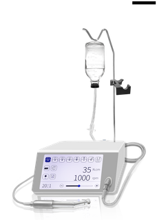 ماكينة زراعة الأسنان مع 2 قطعة قبضة زاوية كونترا