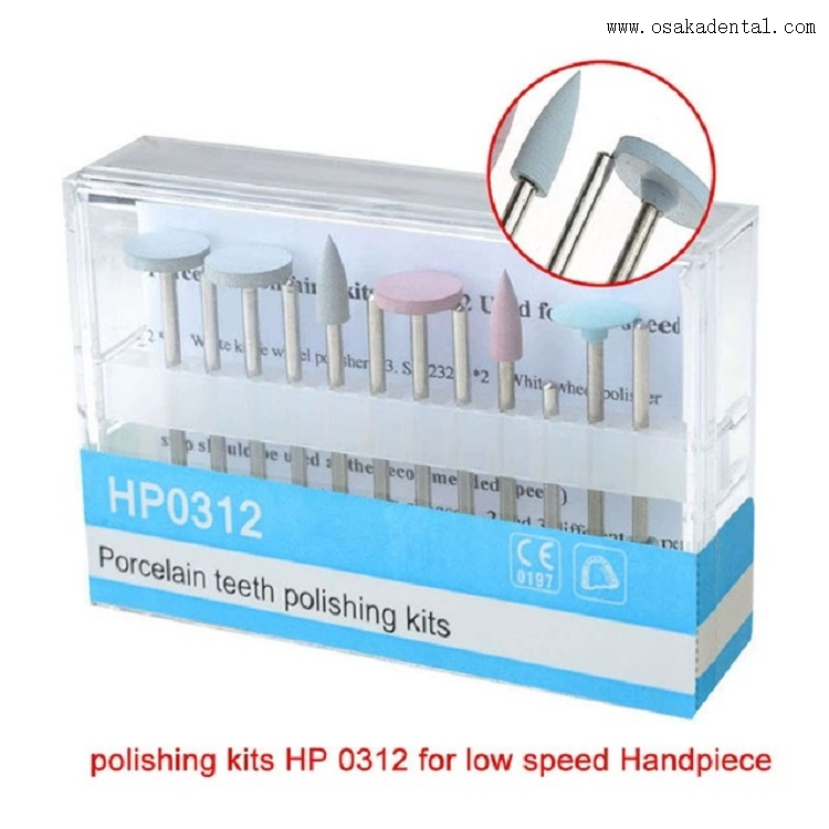 طقم تلميع الأسنان HP 0312 للقبضة ذات السرعة المنخفضة