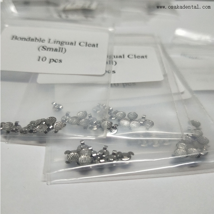 ملحقات تقويم الأسنان للأسنان المربط اللغوي القابل للربط