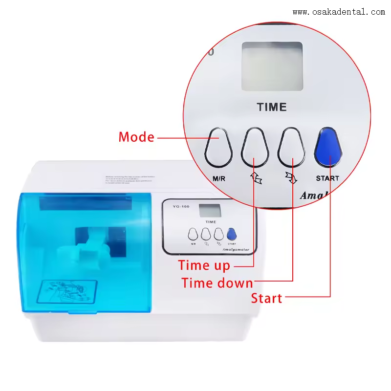 آلة ملغم رائجة البيع لمعجم الأسنان الصامت لخلط كبسولات الملغم السعر