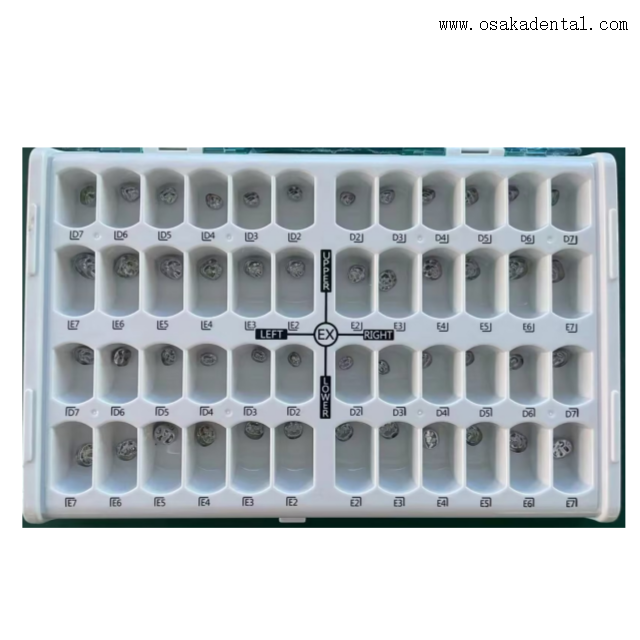 مجموعة كاملة من تاج الأسنان المعدني للأطفال