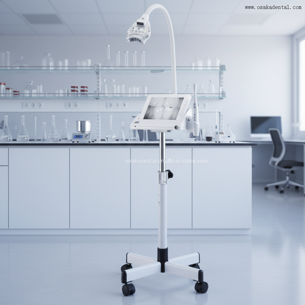 ماكينة تبييض الأسنان LED الاحترافية مع شدة الضوء البارد القابلة للتعديل وإزالة البقع السريعة والعناية بالفم الآمنة