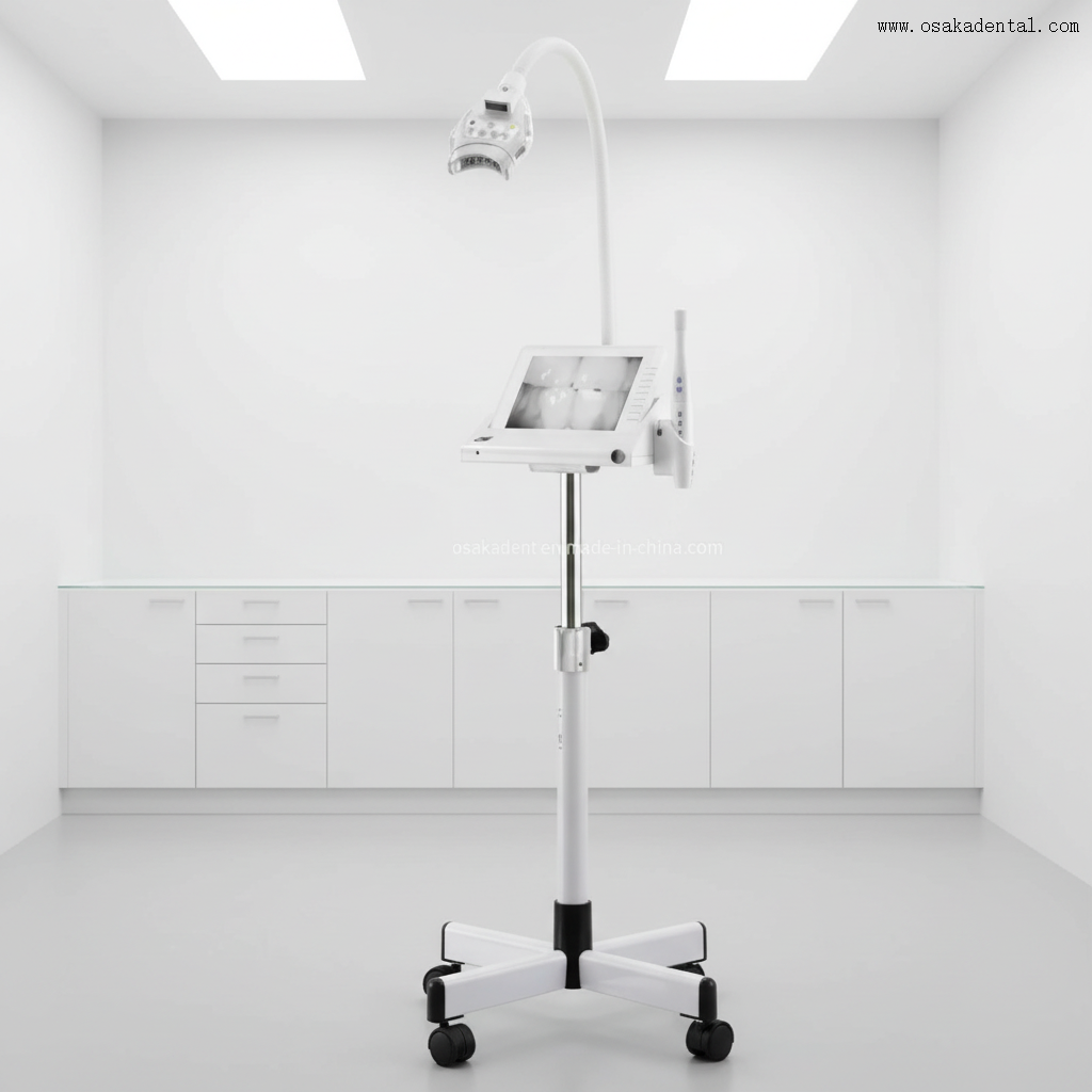 ماكينة تبييض الأسنان LED الاحترافية مع شدة الضوء البارد القابلة للتعديل وإزالة البقع السريعة والعناية بالفم الآمنة