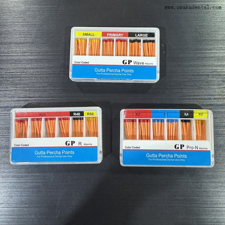 نقطة ورقة نقطة جوتا بيرشا للأسنان لموجة Pronext Reciproc One