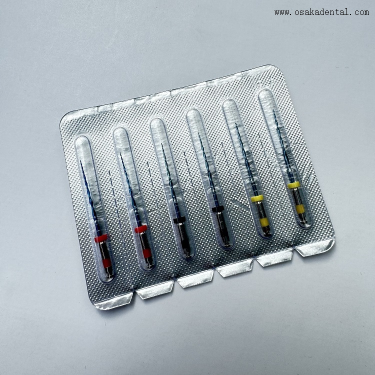 ملفات إندو الأسنان الملفات الزرقاء الترددية