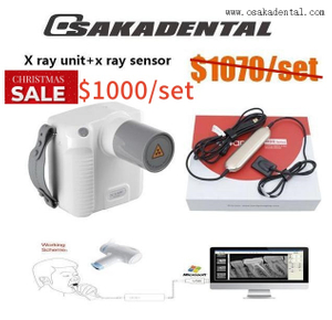 وحدة الأشعة السينية للأسنان ومجموعة أجهزة استشعار الأشعة السينية