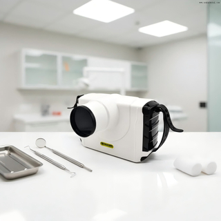 جهاز أشعة سينية محمول للأسنان مزود بشاشة تعمل باللمس ومستشعر رقمي بتصميم C-arm 60KV 2mA لعيادات الأسنان