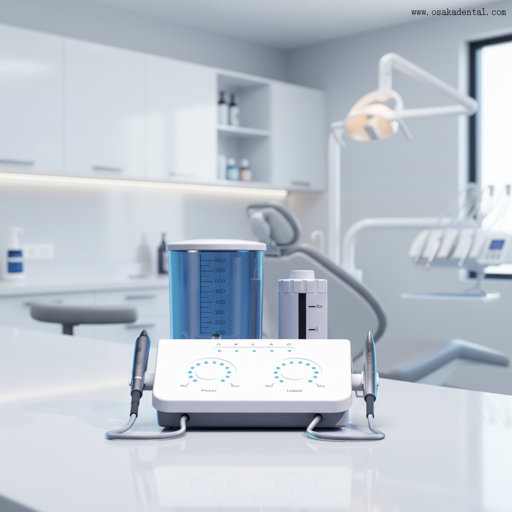 قشارة الأسنان مع Air Prophy اثنان في جهاز واحد