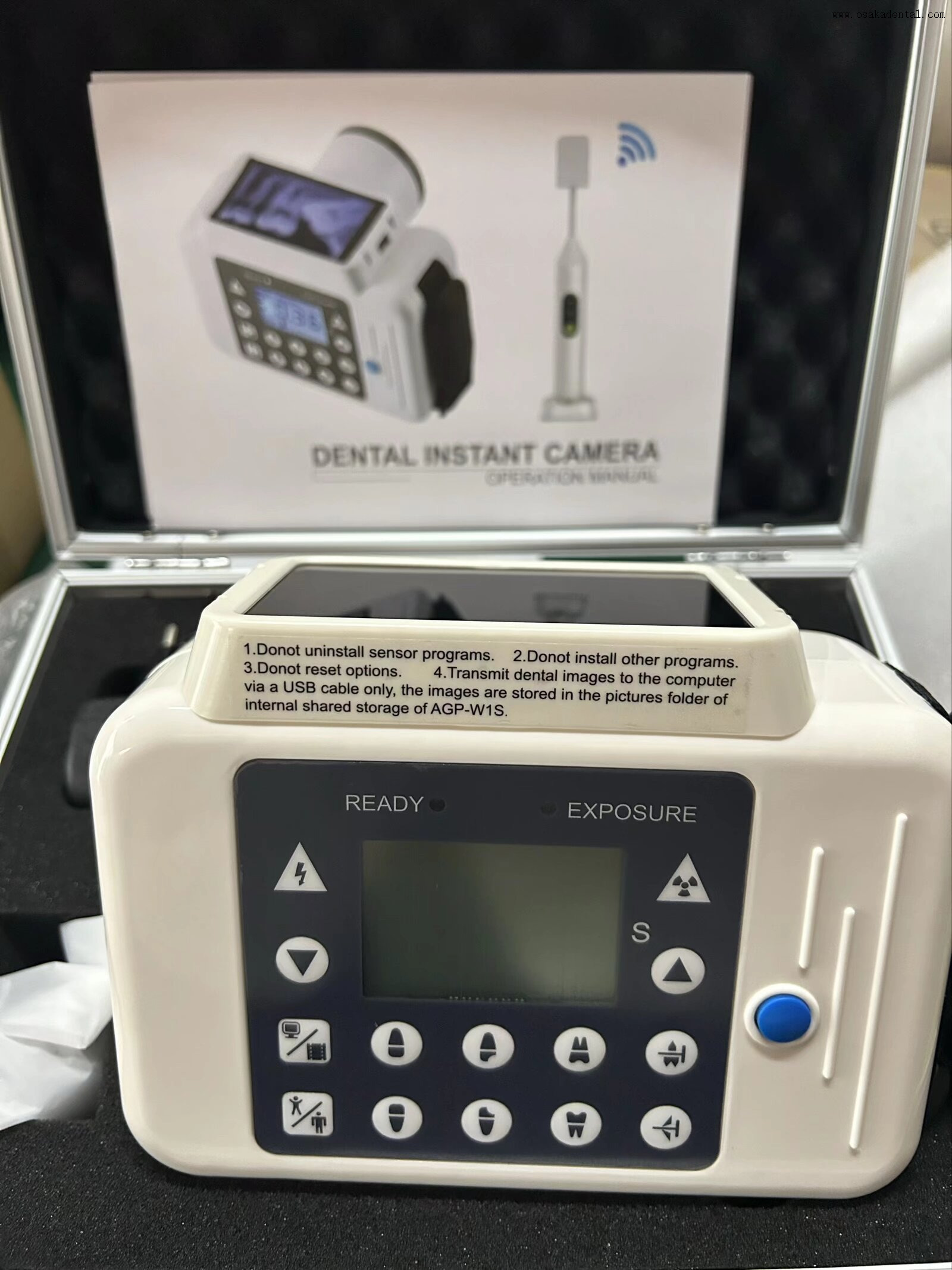 وحدة الأشعة السينية للأسنان مع مستشعر لاسلكي