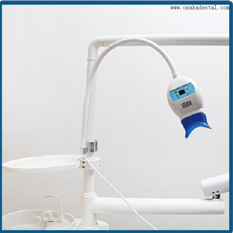 آلة تبييض الأسنان التي يمكن تركيبها على وحدة طب الأسنان