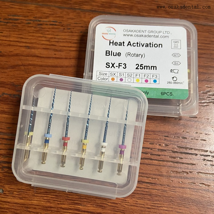 ملفات الأسنان الخاصة سوبر نيتي OSA-V- الأزرق