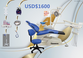 وحدة طب الأسنان OSA-4B-1600 مع خيار كامل