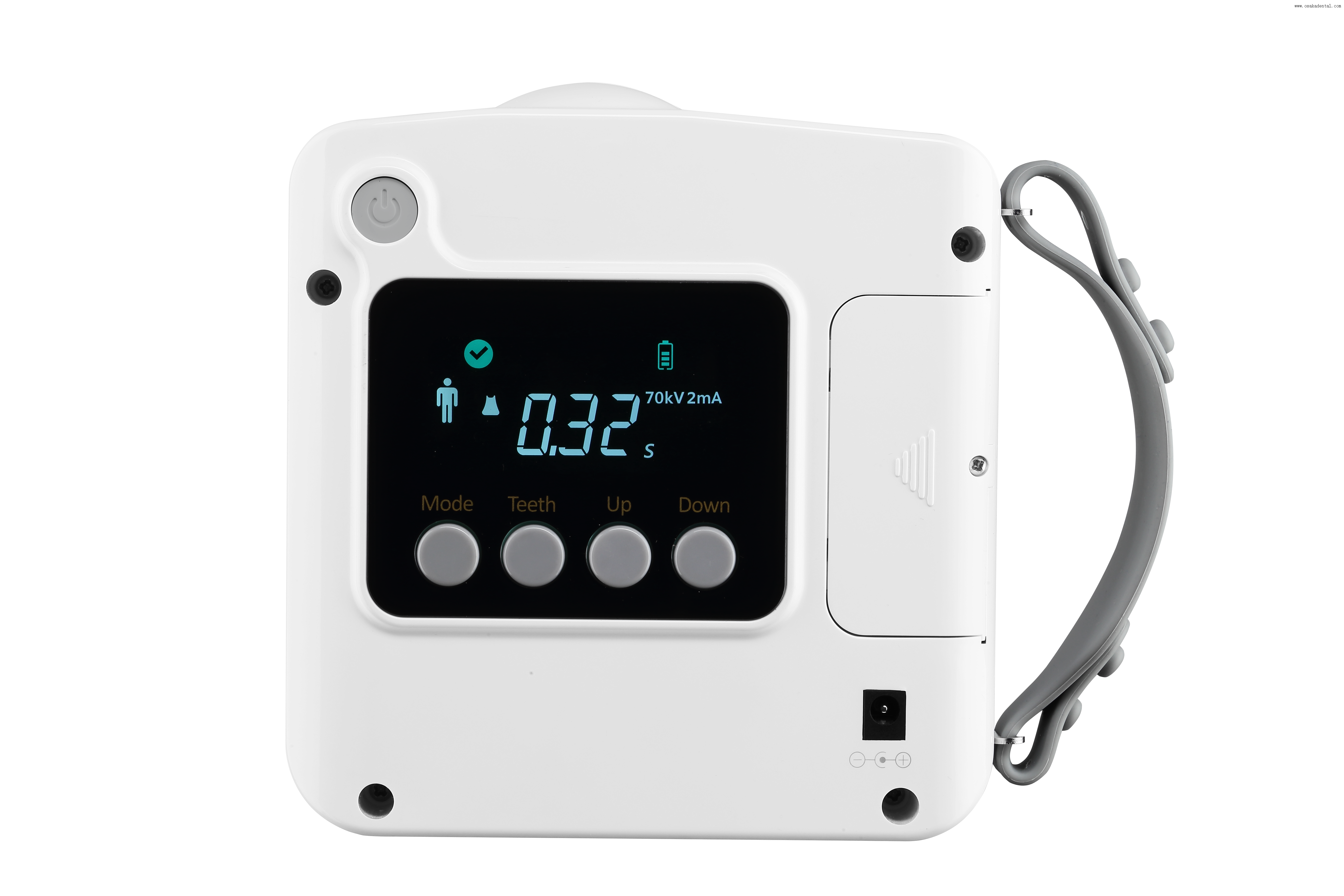 وحدة الأشعة السينية المحمولة للأسنان باللون الأبيض