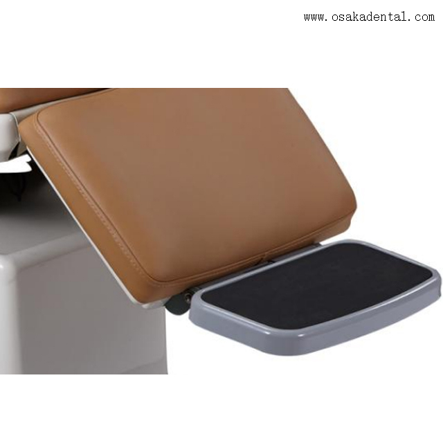 كرسي مريض لأي عيادة من النوع العالي مع مصباح LED / مادة طبع الأسنان مع مسحوق الجينات