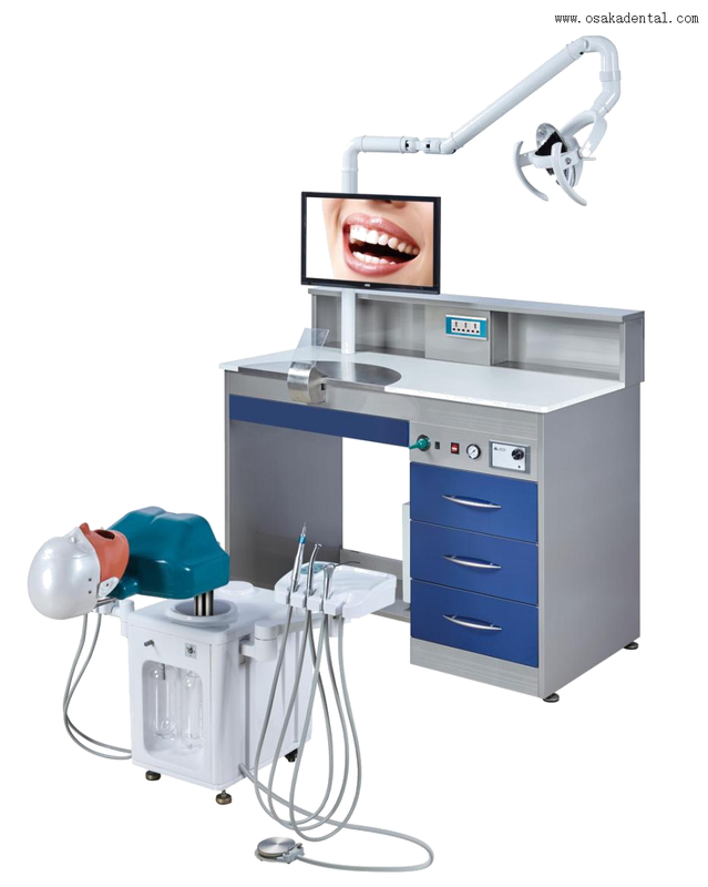 محاكاة فاخرة لطالب واحد مع شاشة ومصباح LED