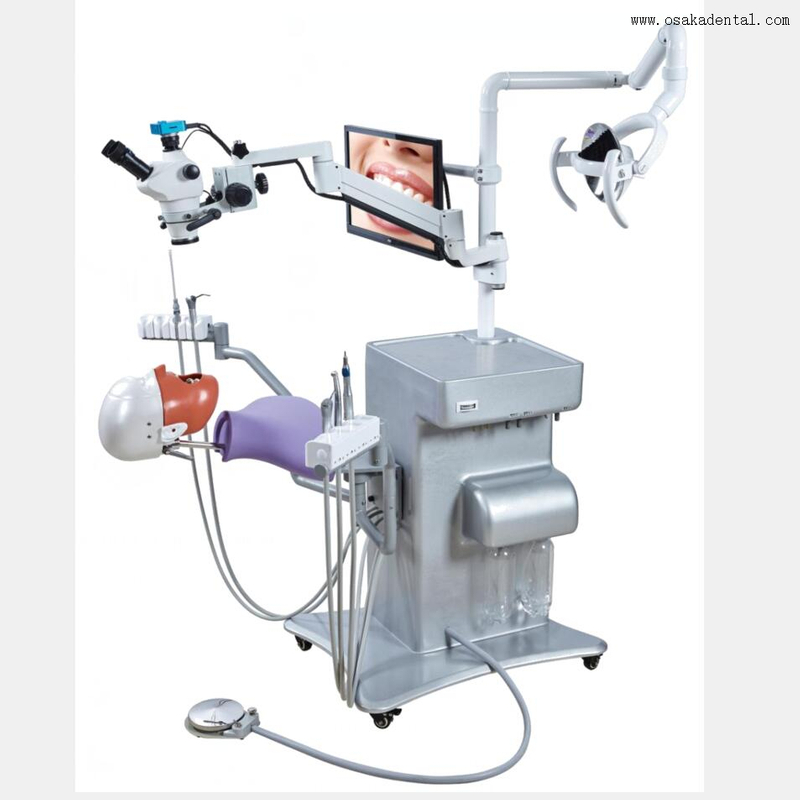لم يتم تضمين جهاز محاكاة يدوي لمجهر طالب واحد