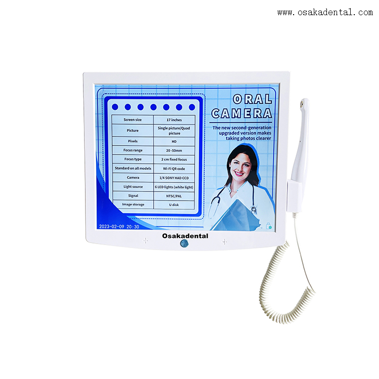 مراقب كرسي الأسنان بكاميرا عن طريق الفم