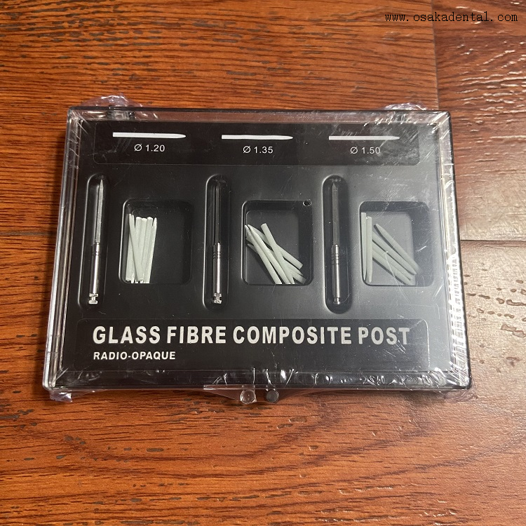 عمود مركب من الألياف الزجاجية للأسنان 18 قطعة + 3 قطعة تدريبات OSA-S006A