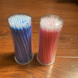 فرشاة أسنان طويلة يمكن التخلص منها / فرشاة أسنان صغيرة / أدوات تطبيق دقيقة D739-1