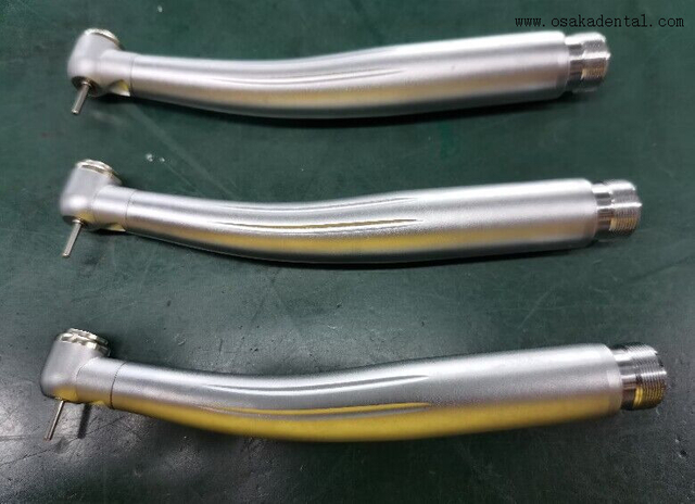 قبضة الأسنان عالية السرعة مع قبضة زر الضغط على مولد الضوء E