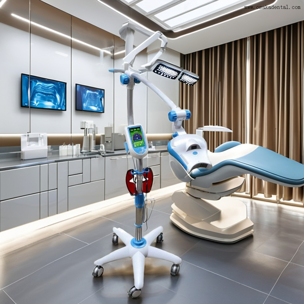 جهاز تبييض الأسنان المتقدم لتنظيف الأسنان وتفتيحها بشكل احترافي في الإعدادات السريرية الحديثة