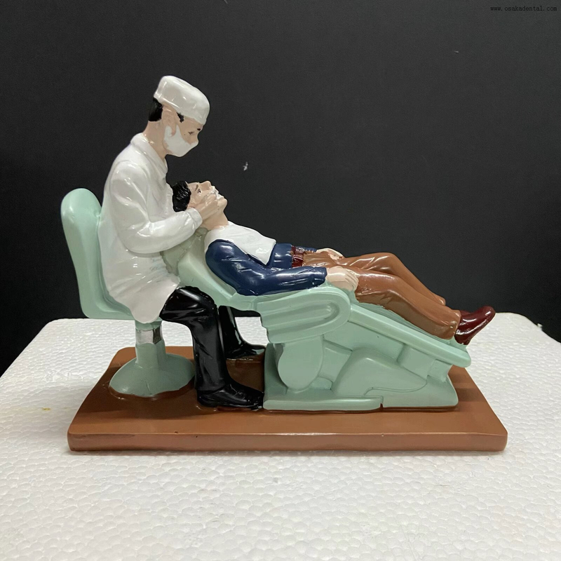 نموذج عرض عيادة الأسنان لطبيب الأسنان بمادة الراتنج