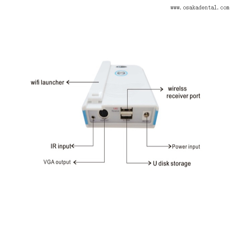 5.0 ميجا بكسل CCD WIFI كاميرا لاسلكية داخل الفم