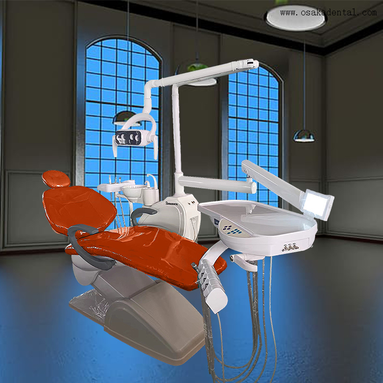 كرسي طب الأسنان لوحدة طب الأسنان من الدرجة العالية لعيادة الأسنان 