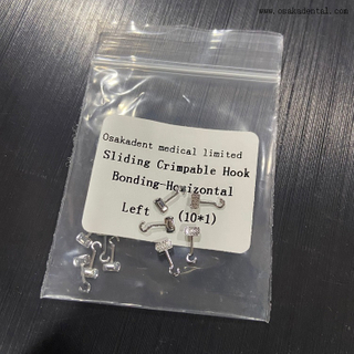 تقويم الأسنان هوك انزلاقي قابل للتجعيد أفقيًا