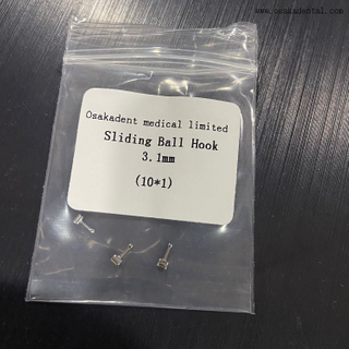 خطاف كروي منزلق لتقويم الأسنان 3.1 ملم