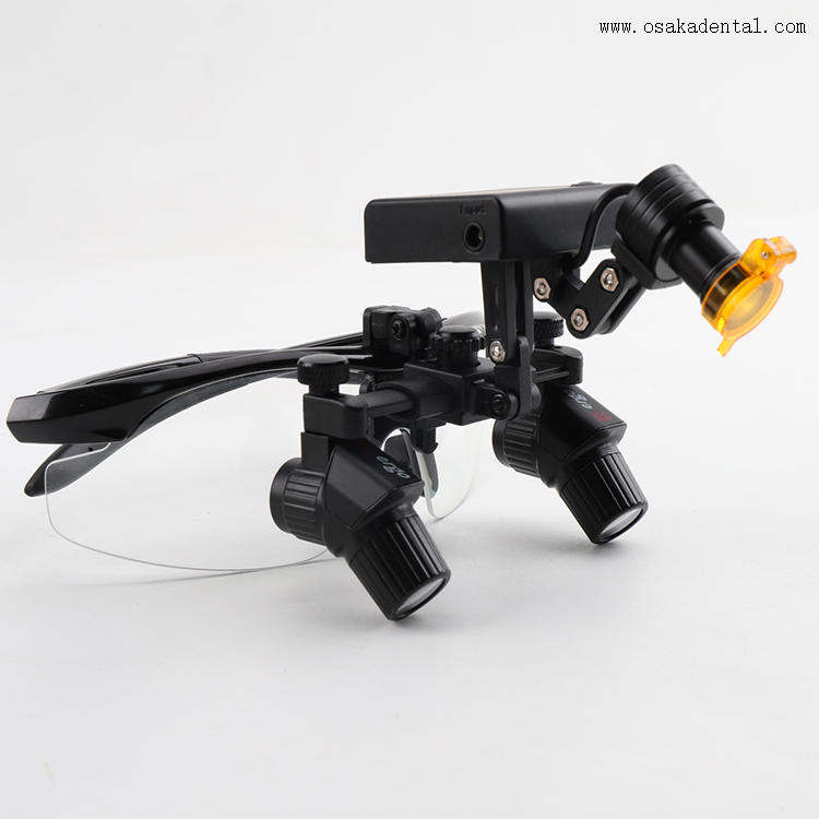 مجموعة إضاءة عدسة مكبرة لزوايا الأسنان