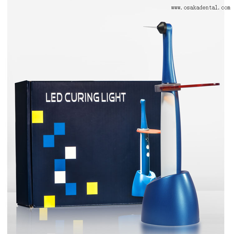 ضوء معالجة LED باللون الأزرق لمدة ثانية واحدة