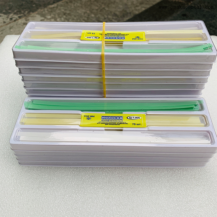 أطقم شريط تلميع وتشطيب عالمية للأسنان