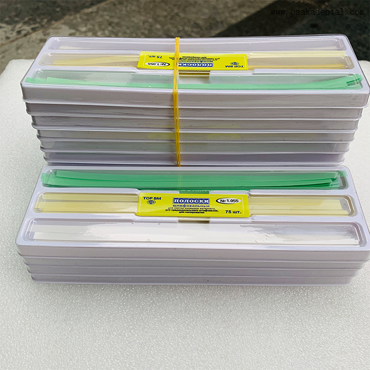 أطقم شريط تلميع وتشطيب عالمية للأسنان