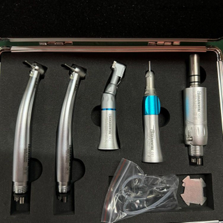 مجموعات قبضة الأسنان LED عالية السرعة + قبضة منخفضة السرعة