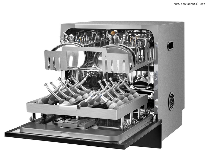 غسالة الأسنان مع الطابعة وآلة تنظيف الأسنان مع الطابعة لمنتجات الأسنان قبضة الأسنان