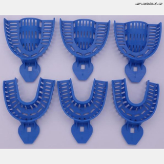 صينية الانطباع مع شبكة لاستخدام طب الأسنان