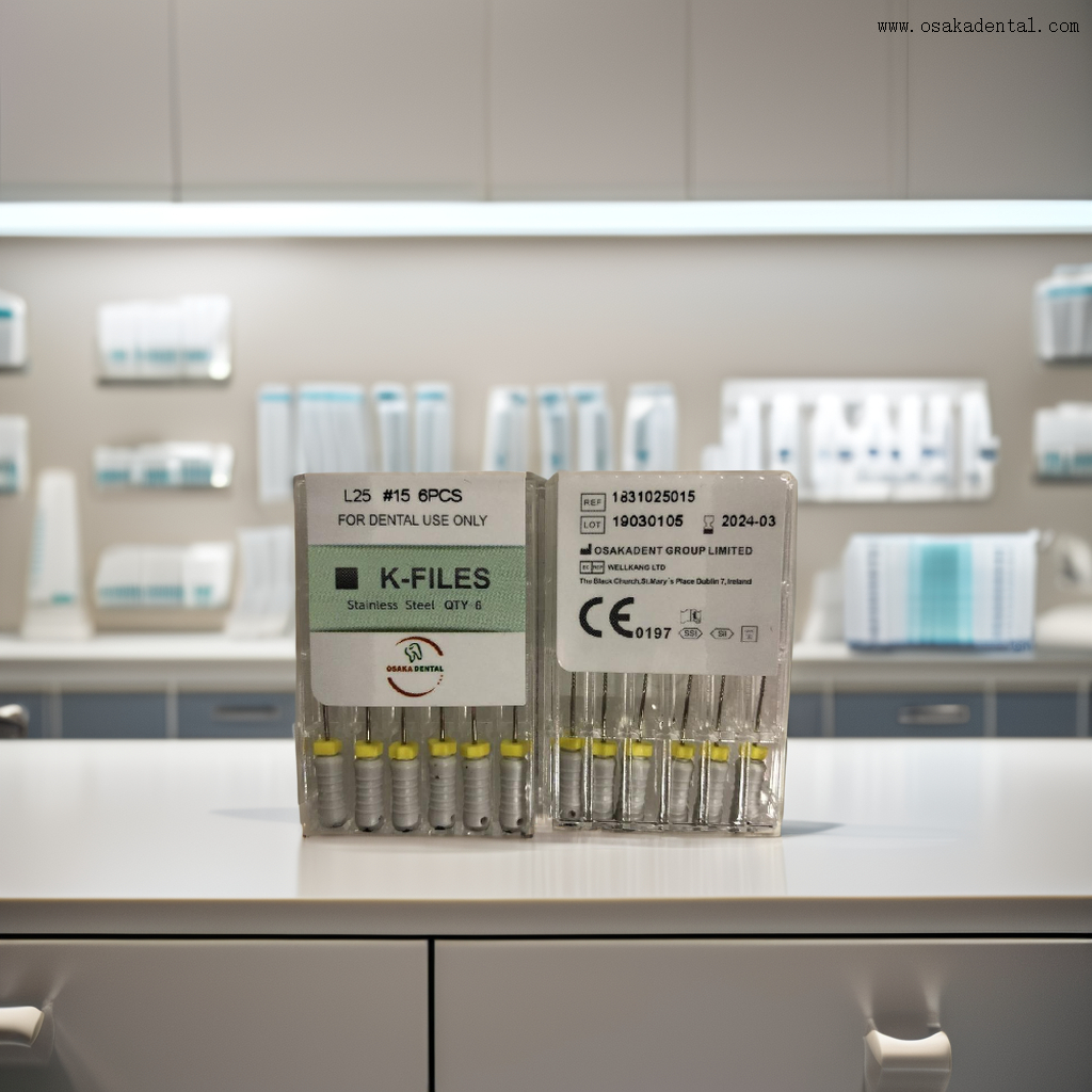 ملفات الأسنان من النوع K & H ذات الجودة العالية من OSAKADENT