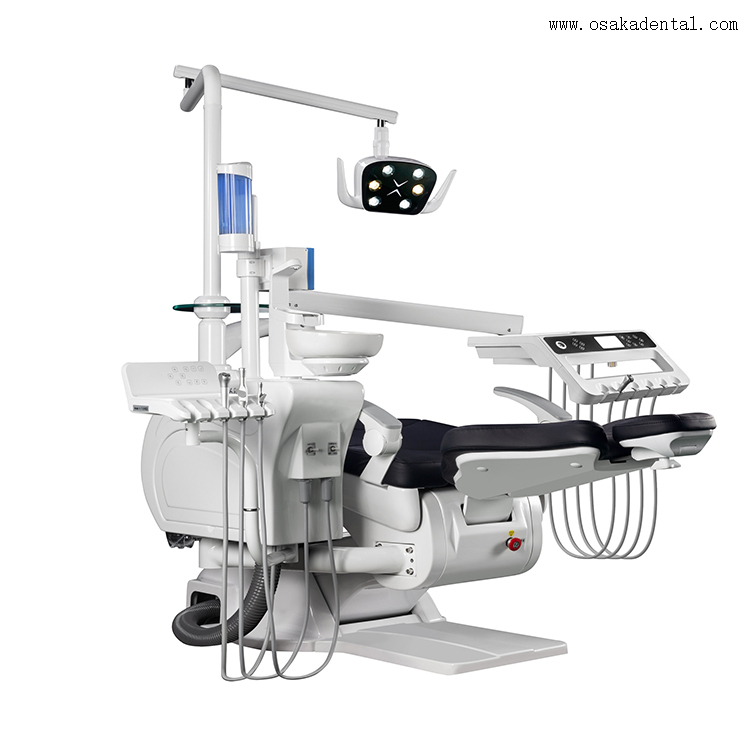 وحدة كرسي الأسنان بمفتاح دواسة متعددة الوظائف