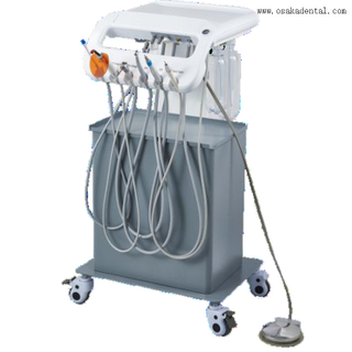 وحدة طب الأسنان المحمولة مع ضاغط وبدون مصباح