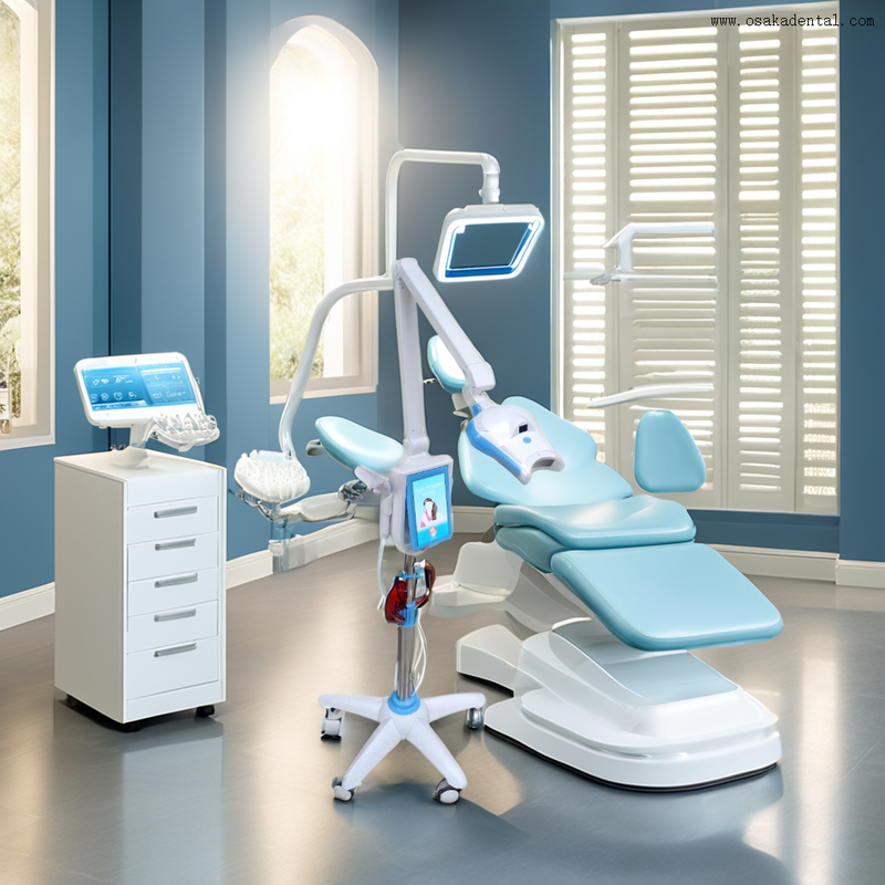 جهاز تبييض الأسنان المتقدم لتنظيف الأسنان وتفتيحها بشكل احترافي في الإعدادات السريرية الحديثة