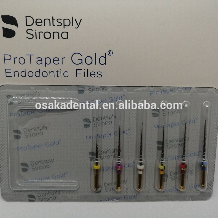 DSB Sirona التعبئة ملفات اللبية الذهب protaper