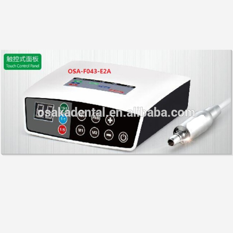 محرك مايكرو كهربائي للأسنان مع تحكم باللمس وإضاءة LED